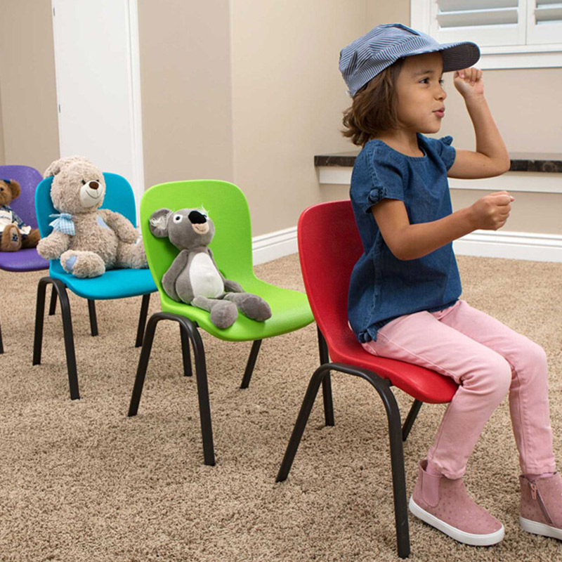 ZOIFUN 2023 Plastic Classroom Student Chair Stackable - Image 3