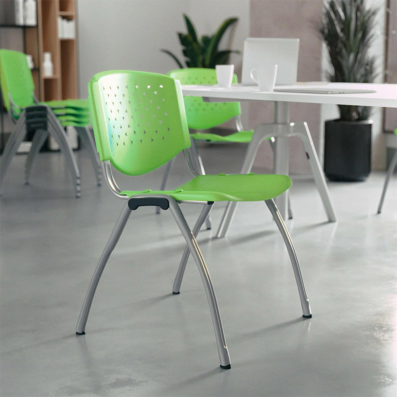 ZOIFUN 2024 Plastic Stack Chair - Image 8